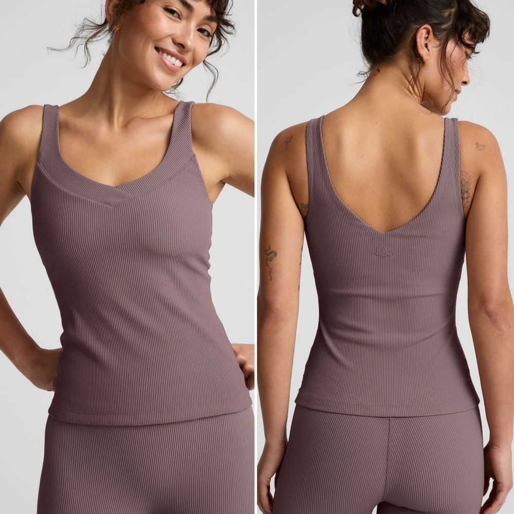 Beyond Yoga Impulse Ribbed Classic Tank Woodland Size Large